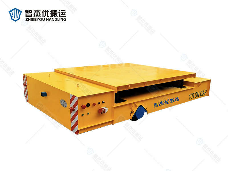 絲桿升降無軌電動平板車