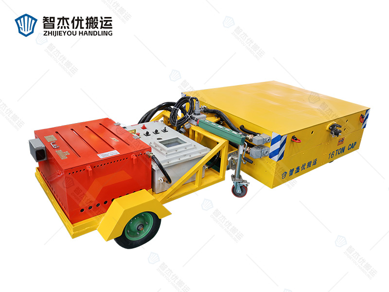 防爆蓄電池全向移動(dòng)無(wú)軌車(chē)