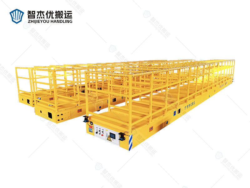 60噸 30米加長(zhǎng)三段分體式軌道平車(chē)